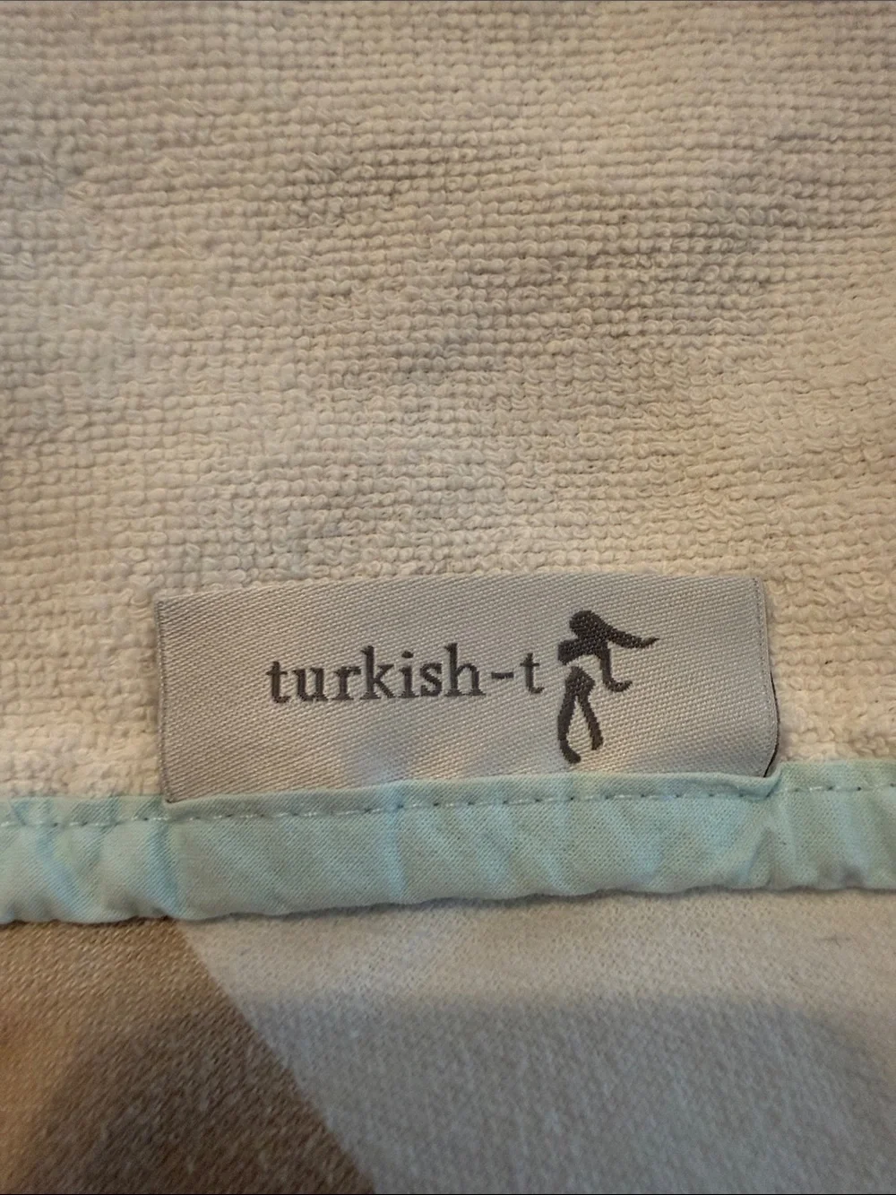 Turkish towel hooded bath towel